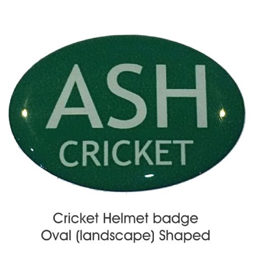 Helmet Badge Oval [Landscape]